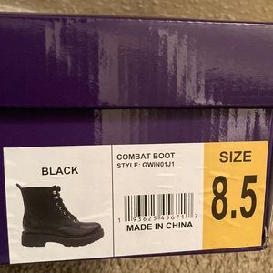 Madden girl combat boots 8.5